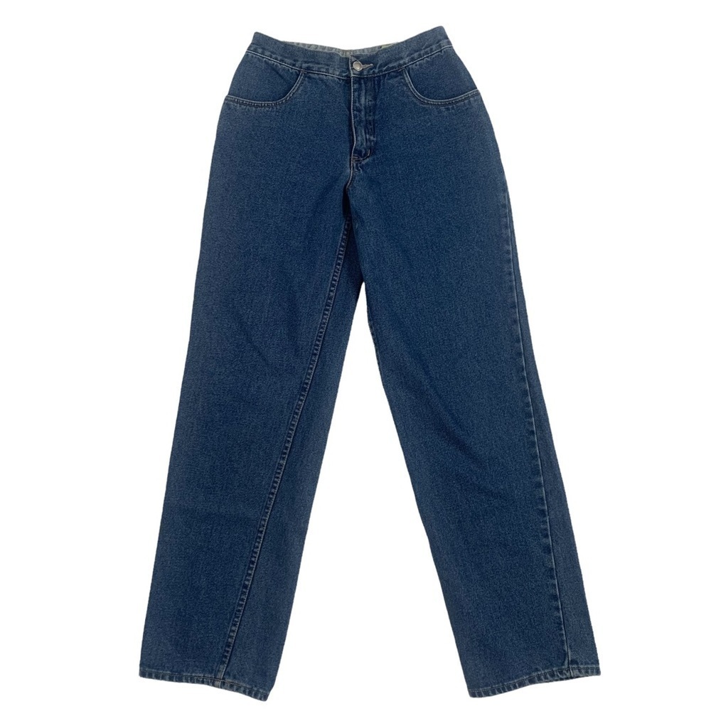 Vintage Lawman 100% Cotton Mid-Rise Straight Leg Jeans - Picture 4 of 14